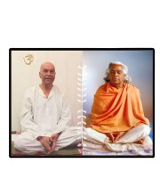 Swami Sivananda Swami Sacchidanandaji Laminated Photo - 11x13 Inches, Divine Blessings For Home & Office And Temple Decoration (F16154)