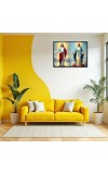 Jesus Christ - Immaculate Conception Laminated Photo - 11x13 Inches, Divine Blessings For Home & Office And Temple Decoration (F16442)