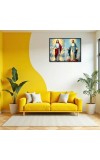 Jesus Christ - Our Lady Of Grace Laminated Photo - 5x7 Inches, Divine Blessings For Home & Office And Temple Decoration (F16287)