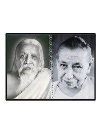 Sri Aurobindo & Mira Alfassa Laminated Photo - 9x11 Inches, Divine Blessings For Home & Office And Temple Decoration (F16306)