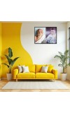 Sri Aurobindo & Mira Alfassa Laminated Photo - 5x7 Inches, Divine Blessings For Home & Office And Temple Decoration (F16303)