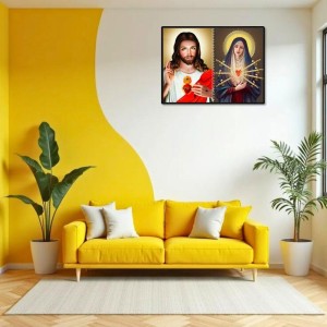 Jesus Christ - Our Lady Of Sorrows Laminated Photo - 5x7 Inches, Divine Blessings For Home & Office And Temple Decoration (F16339) Jesus Christ - Our Lady Of Sorrows Laminated Photo - 5x7 Inches, Divine Blessings For Home & Office And Temple Decoration (F16339)