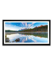 Nature Landscape Floating Frame Scenery Digital Print - (I5849) - 12x24 inch Modern Nature Wall Art for Living Room, Bedroom, Office, Hotels, Drawing Room