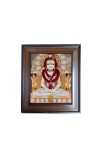 Hi Tech Sales Maa Shree Bhinmal Nath Bhagwan Polystyrene Photo Frame for Wall Decor Home, Office, and Temple - Printed Photo, Pack of 1