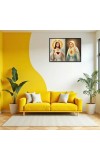 Jesus Christ - Our Lady Of Rosary Laminated Photo - 11x13 Inches, Divine Blessings For Home & Office And Temple Decoration (F16378)