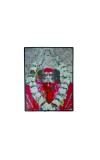 Maa Kali Laminated Photo Frame Divine Hindu Goddess for Home, Temple & Pooja Room Spiritual Shakti Wall Art (Multicolor, 12x18 Inches)