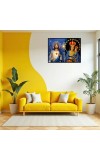 Jesus Lady Of Velankanni Laminated Photo - 13x15 Inches, Divine Blessings For Home & Office And Temple Decoration (F16199)
