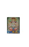 Panchmukhi Hanuman Laminated Photo Frame Five-Faced Lord Hanuman for Protection & Power Hindu God for Home, Office & Temple Decor (12x18 Inch, Multicolor)