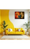 Jesus Christ - Our Lady Of Velankanni Laminated Photo - 5x7 Inches, Divine Blessings For Home & Office And Temple Decoration (F16375)