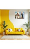 Jesus Blessed Virgin Mary Laminated Photo - 11x13 Inches, Divine Blessings For Home & Office And Temple Decoration (F16242)