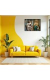 Jesus Lady Of Fatima. Laminated Photo - 7x9 Inches, Divine Blessings For Home & Office And Temple Decoration (F16218)