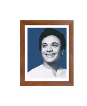 Uttam Kumar Black and White Photo | Iconic Bengali Actor Portrait | Vintage Tollywood Wall Art | Classic Cinema Decor |