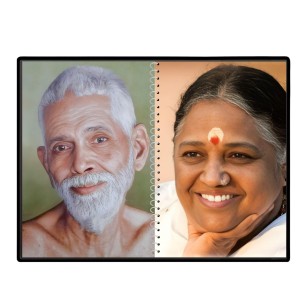 Sri Ramana Maharshi & Mother (Ammal) Laminated Photo - 13x15 Inches, Divine Blessings For Home & Office And Temple Decoration (F16314) Sri Ramana Maharshi & Mother (Ammal) Laminated Photo - 13x15 Inches, Divine Blessings For Home & Office And Temple Decoration (F16314)