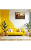 Lord Krishna Laminated Photo - 9x11 Inches, Divine Blessings For Home & Office And Temple Decoration (F16074)