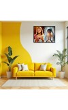 Jesus Christ - Our Lady Of Perpetual Help Laminated Photo - 13x15 Inches, Divine Blessings For Home & Office And Temple Decoration (F16266)