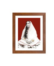 Sri Sri Maa Sarada Devi Photo | Elegant Wall Art | Devotional wall art | Perfect for Home or puja room