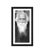 Kabiguru Rabindranath Tagore Black and white Photo | Perfect for Home or OfficeDecoration