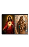 Jesus Christ - Our Lady Of Good Health Laminated Photo - 13x15 Inches, Divine Blessings For Home & Office And Temple Decoration (F16382)