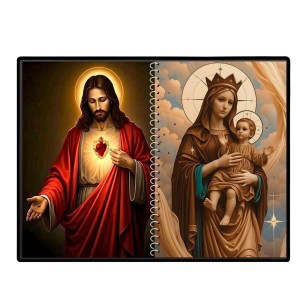 Jesus Christ - Our Lady Of Good Health Laminated Photo - 5x7 Inches, Divine Blessings For Home & Office And Temple Decoration (F16382)