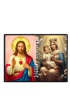 Jesus Christ - Our Lady Of Perpetual Help Laminated Photo - 7x9 Inches, Divine Blessings For Home & Office And Temple Decoration (F16259)
