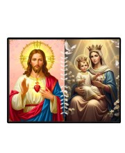 Jesus Christ - Our Lady Of Perpetual Help Laminated Photo - 11x13 Inches, Divine Blessings For Home & Office And Temple Decoration (F16259)