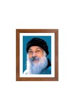 Bhagwan Rajneesh (Osho) color Photo | Spiritual Guru Portrait | Enlightened Master Wall Art | Meditation and Yoga Decor