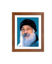 Bhagwan Rajneesh (Osho) color Photo | Spiritual Guru Portrait | Enlightened Master Wall Art | Meditation and Yoga Decor