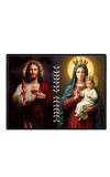 Jesus Christ - Our Lady Of Perpetual Help Laminated Photo - 11x13 Inches, Divine Blessings For Home & Office And Temple Decoration (F16262)