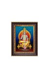 Lord Surya Dev Digital Print Photo 10.7x12.7 inches - Vibrant Religious Wall Art for Home or Office Decor.