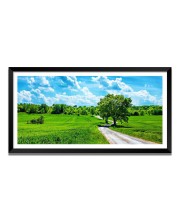Nature Landscape Floating Frame Scenery Digital Print - (I5827) - 12x24 inch Modern Nature Wall Art for Living Room, Bedroom, Office, Hotels, Drawing Room