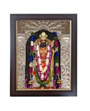 Hitech Sales Sri Ram Mandir | Sri Ram Lalla Ayodhya Dham Photo Frame for Pooja Room, Temple Decor, Home Decoration and Gift