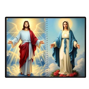 Jesus Christ - Immaculate Conception Laminated Photo - 13x15 Inches, Divine Blessings For Home & Office And Temple Decoration (F16442)