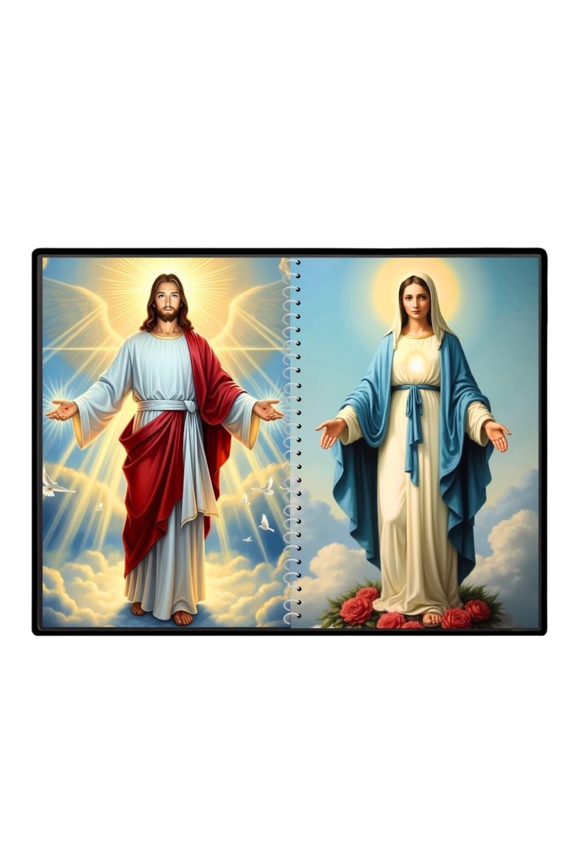 Jesus Christ - Immaculate Conception Laminated Photo - 11x13 Inches, Divine Blessings For Home & Office And Temple Decoration (F16442)