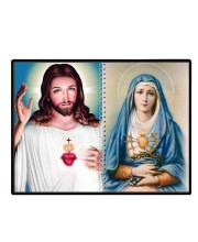 Jesus Christ - Our Lady Of Sorrows Laminated Photo - 11x13 Inches, Divine Blessings For Home & Office And Temple Decoration (F16340)
