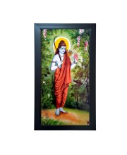 Sri Ramachandra in Exile (Banabas) Religious Art Frame – Beautiful Acrylic Wall Decor for Home & Temple (39.5 x 24.3 cm)