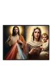 Jesus Christ - Our Lady Of Velankanni Laminated Photo - 13x15 Inches, Divine Blessings For Home & Office And Temple Decoration (F16387)