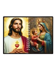 Jesus Christ - Our Lady Of Perpetual Help Jesus Christ - Our Lady Of Perpetual Help Laminated Photo - 11x13 Inches, Divine Blessings For Home & Office And Temple Decoration (F16263)