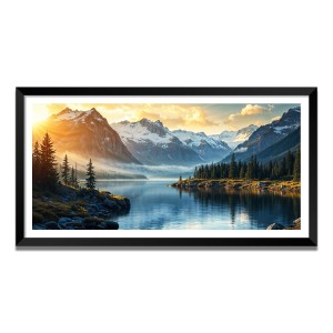 Nature Landscape Floating Frame Scenery Digital Print - (I5541) - 24x36 inch Modern Nature Wall Art for Living Room, Bedroom, Office, Hotels, Drawing Room Nature Landscape Floating Frame Scenery Digital Print - (I5541) - 24x36 inch Modern Nature Wall Art for Living Room, Bedroom, Office, Hotels, Drawing Room