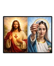 Jesus Christ - Immaculate Conception Laminated Photo - 11x13 Inches, Divine Blessings For Home & Office And Temple Decoration (F16435)