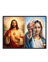 Jesus Christ - Immaculate Conception Laminated Photo - 11x13 Inches, Divine Blessings For Home & Office And Temple Decoration (F16435)