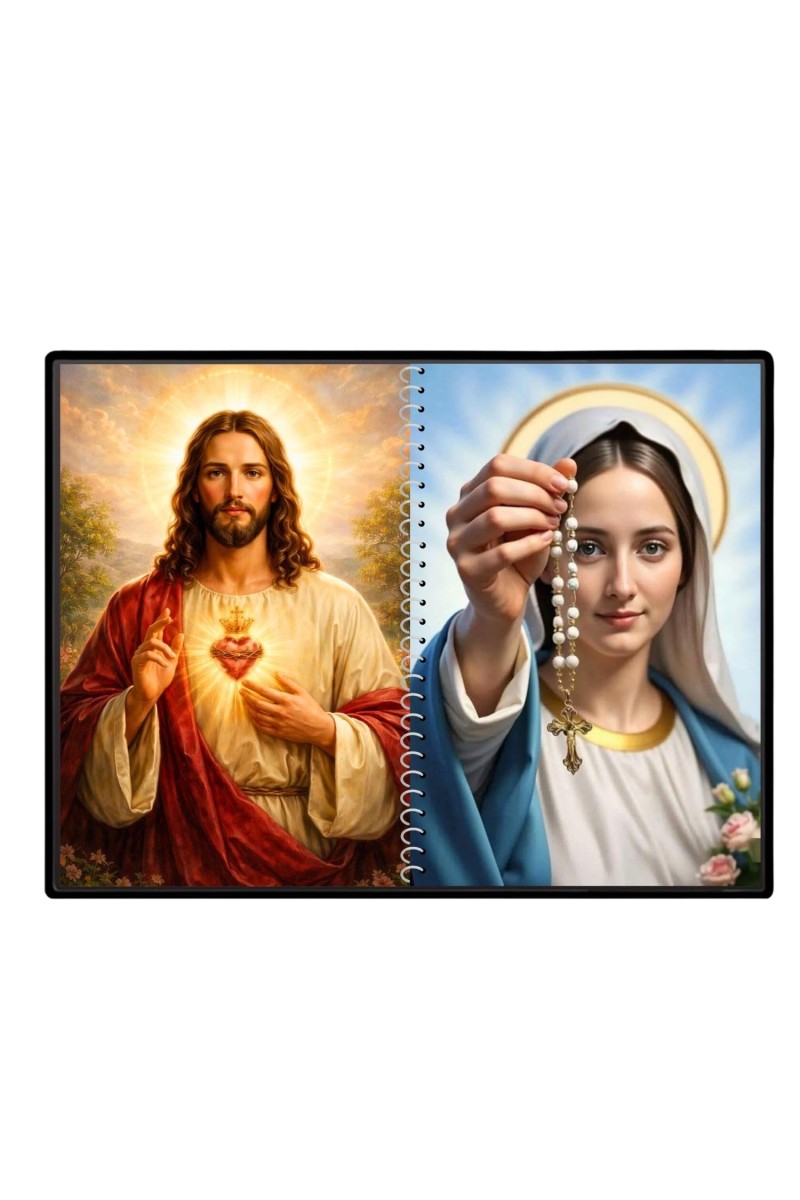 Jesus Christ - Immaculate Conception Laminated Photo - 11x13 Inches, Divine Blessings For Home & Office And Temple Decoration (F16435)
