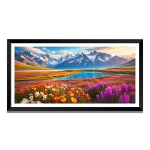 Nature Landscape Floating Frame Scenery Digital Print - (I5764) - 24x36 inch Modern Nature Wall Art for Living Room, Bedroom, Office, Hotels, Drawing Room Nature Landscape Floating Frame Scenery Digital Print - (I5764) - 24x36 inch Modern Nature Wall Art for Living Room, Bedroom, Office, Hotels, Drawing Room