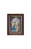 Sri Radha And Sri Krshina Digital Print Photo 10.7x12.7 inches - Vibrant Religious Wall Art for Home or Office Decor.