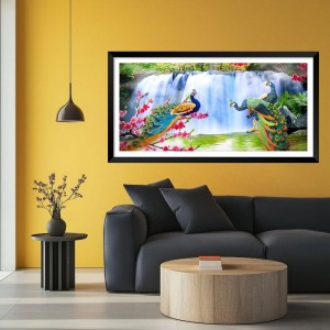Nature Landscape Floating Frame Scenery Digital Print - (I5906) - 12x24 inch Modern Nature Wall Art for Living Room, Bedroom, Office, Hotels, Drawing Room Nature Landscape Floating Frame Scenery Digital Print - (I5906) - 12x24 inch Modern Nature Wall Art for Living Room, Bedroom, Office, Hotels, Drawing Room