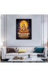 Surya Laminated Photo - 5x7 Inches, Divine Blessings for Home & Office and Temple Decoration