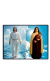 Jesus Christ - St. Therese Of Lisieux Laminated Photo - 13x15 Inches, Divine Blessings For Home & Office And Temple Decoration (F16405)
