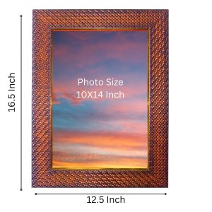 Swami Sivananda Photo Frame 10x14 Inch Religious Wall & Table Decor Frame | Swami Sivananda Spiritual Photo Frame For Home, Temple & Office | Decorative Hindu God & Goddess Frame (Pack Of 1) (F184