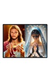 Jesus Christ - Our Lady Of Grace Laminated Photo - 11x13 Inches, Divine Blessings For Home & Office And Temple Decoration (F16421)
