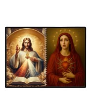 Jesus Christ - Our Lady Of Sorrows Laminated Photo - 11x13 Inches, Divine Blessings For Home & Office And Temple Decoration (F16346)