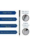 AGNI 4G Pro | Pack of 20 Units | Black Direct-Fill Pens | 0.7 mm Tip size | Ideal for Students and Professionals | Suitable for School and Office Writing